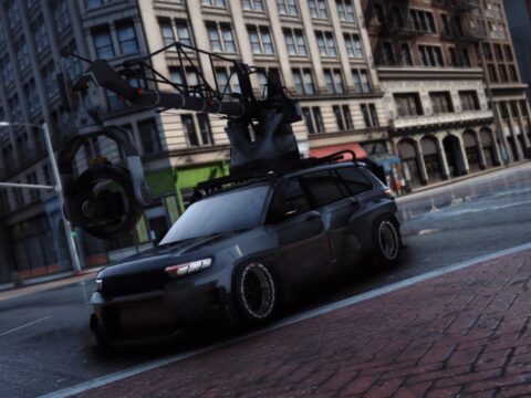 Cinematic Camera Rig SUV