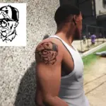 CJ's Clown Tattoo For Franklin 1.0