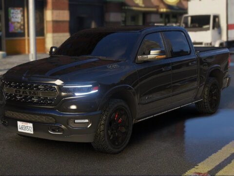 Dodge RAM Undercover Blackout