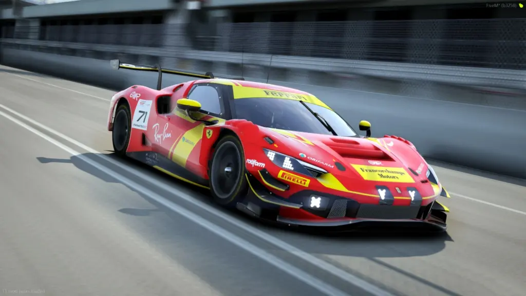 Ferrari 296 GT3 Evo [Add-On / FiveM / Tuning / Template] V1.0