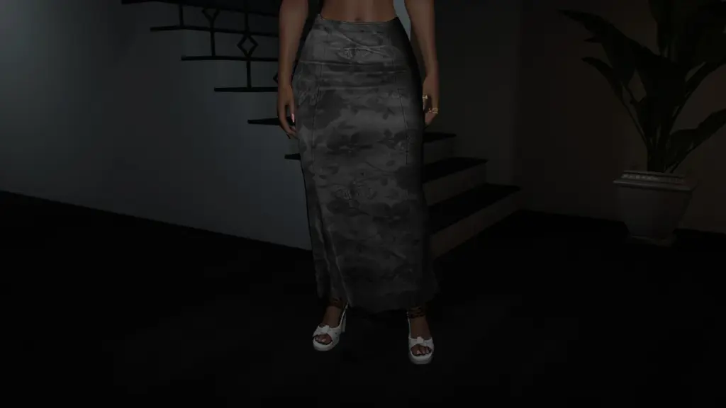 Floral Lace Skirt for MP Female