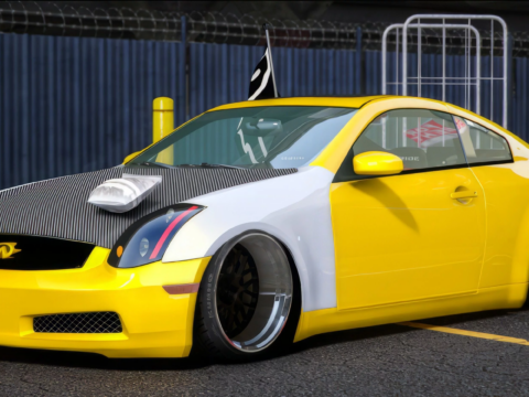 Infiniti G35 Coupe Custom Props
