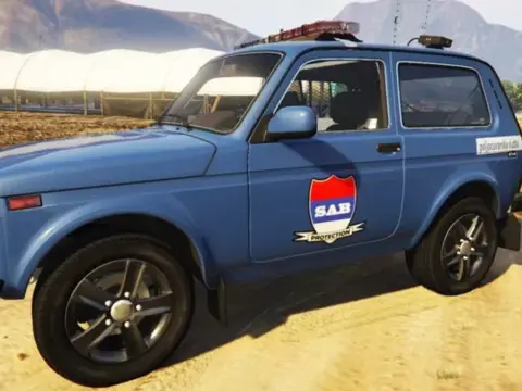 Lada Niva — Poljočuvar Starčevo (Serbian Farm Security) [Replace | ELS]