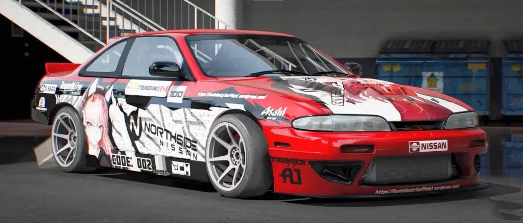 Nissan Silvia S14 RB Drift