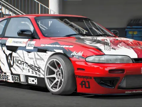 Nissan Silvia S14 RB Drift