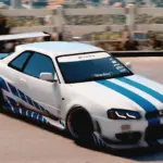 Nissan Skyline R34 Twin Turbo RHD3