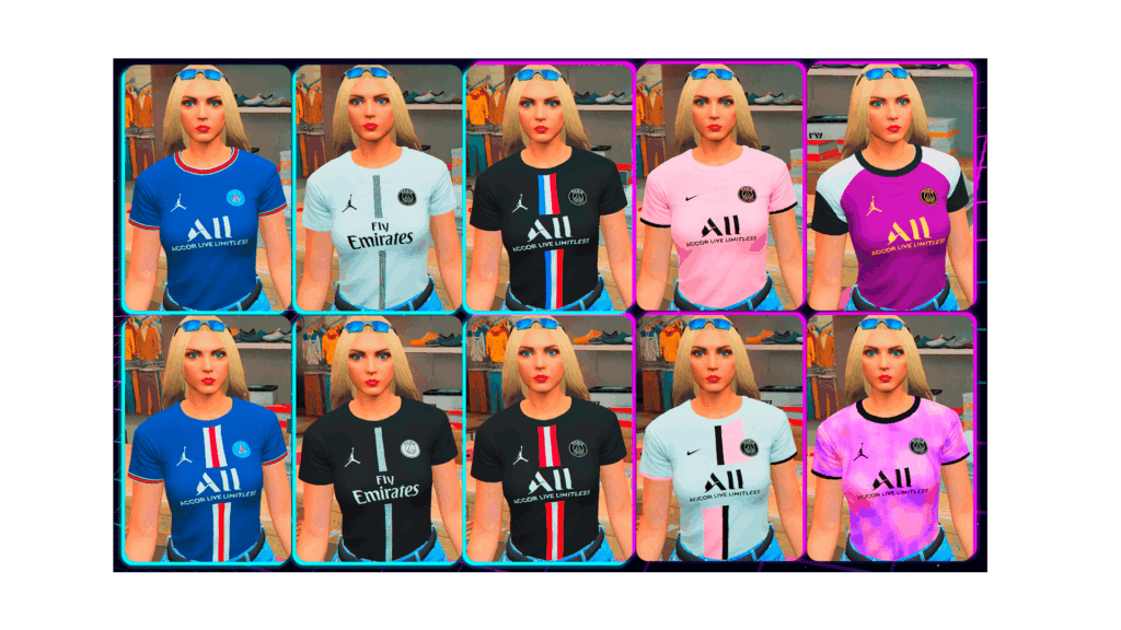 PSG T-SHIRT FOR MP FEMALE 1.0
