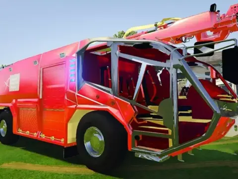Rosenbauer Panther: Aerodrom Nikola Tesla – Fire & Rescue Service - Vatrogasci Spasioci [Replace | Non-ELS]
