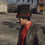 Saloon Top Hat MP Male Cowboy Hat2