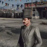Saloon Top Hat MP Male Cowboy Hat5