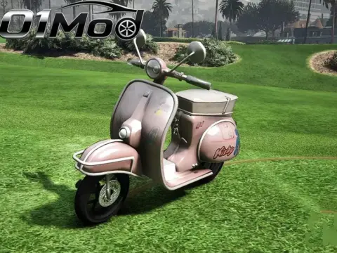 Scooter Pink Two-Up