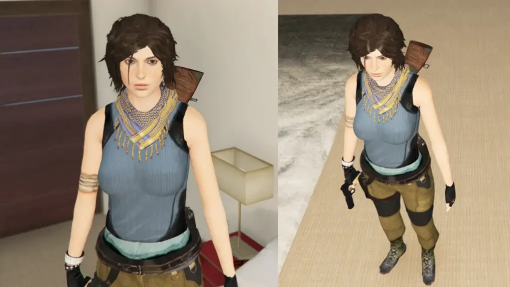 Shadow Of The Tomb Raider Lara Croft enhanced textures + wardrobe 1.9
