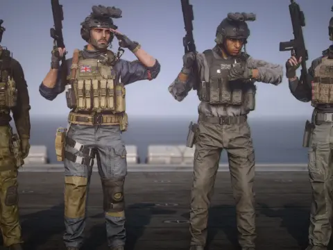 Task Force 141 [Add-On Peds]