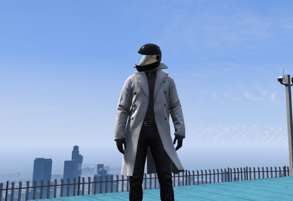 Trench Coat with Cloth Physics for MP Male 1.0