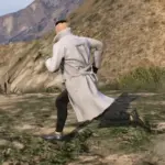 Trench Coat with Cloth Physics for MP Male 1.06