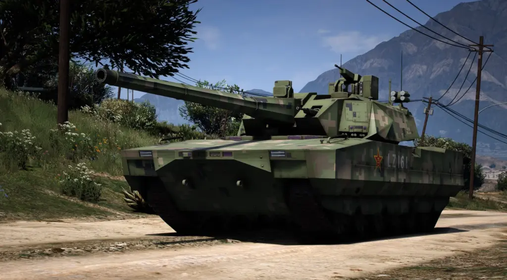 ZTZ-100 Main Battle Tank China PLA