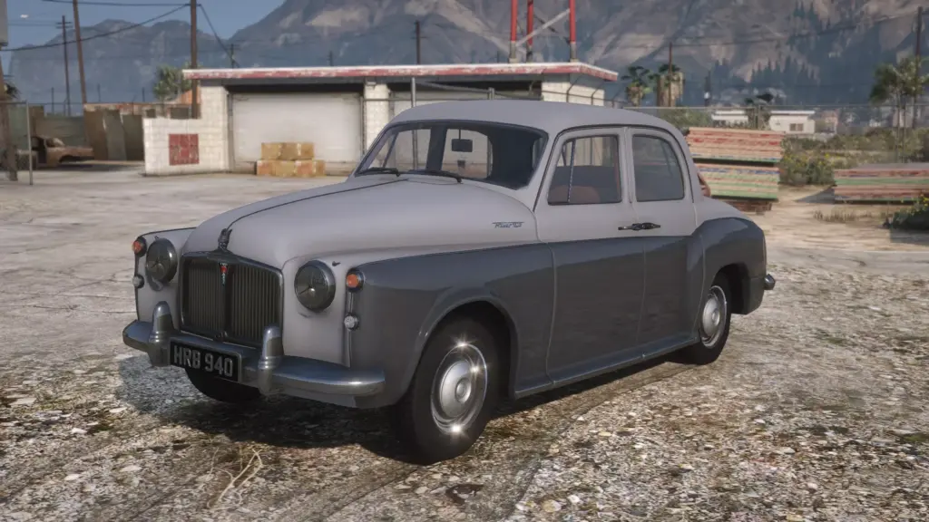 1964 Rover P4 Police and Civilian