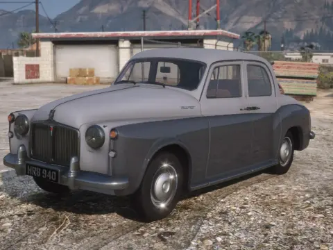 1964 Rover P4 Police and Civilian