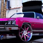 1973 Chevy Convertible Donk on Forgiatos