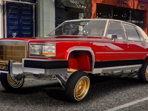 1985 Cadillac Brough Lowrider
