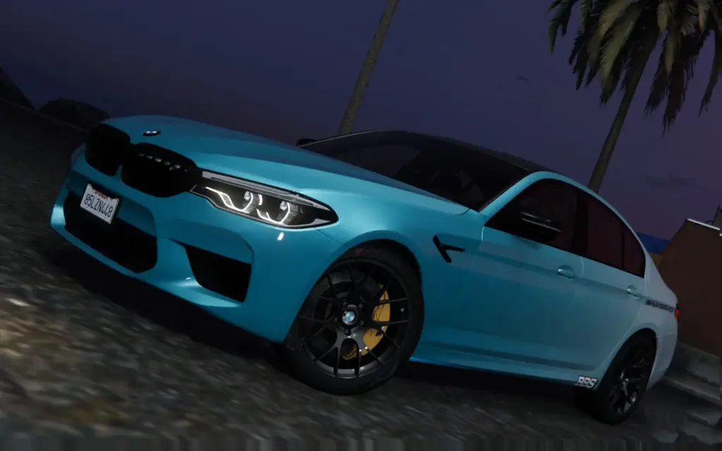 2019 BMW M5 F90 Competition Fading Blue