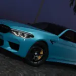 2019 BMW M5 F90 Competition Fading Blue