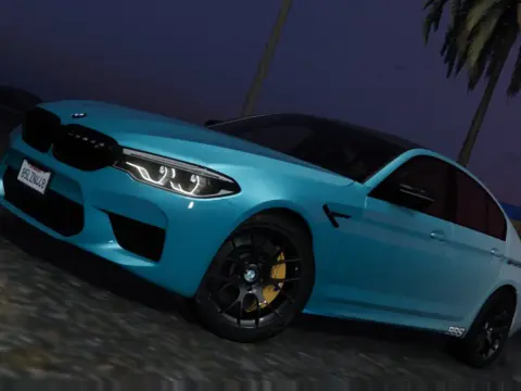 2019 BMW M5 F90 Competition Fading Blue