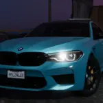 2019 BMW M5 F90 Competition Fading Blue2