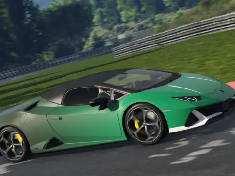 2020 Lamborghini Huracan Evo Spyder The Burnt Green