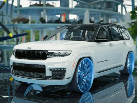 2022 Jeep Grand Cheeroke Gang Spiners