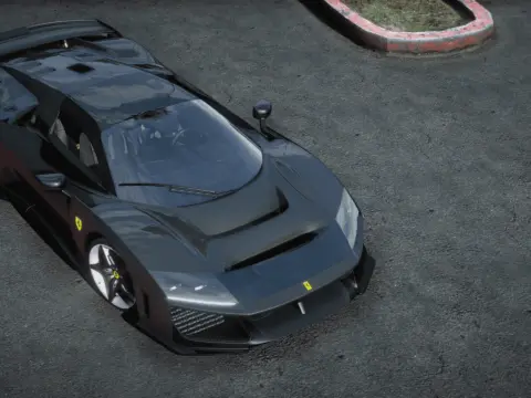 2025 Ferrari F80 Full Carbon Exposed