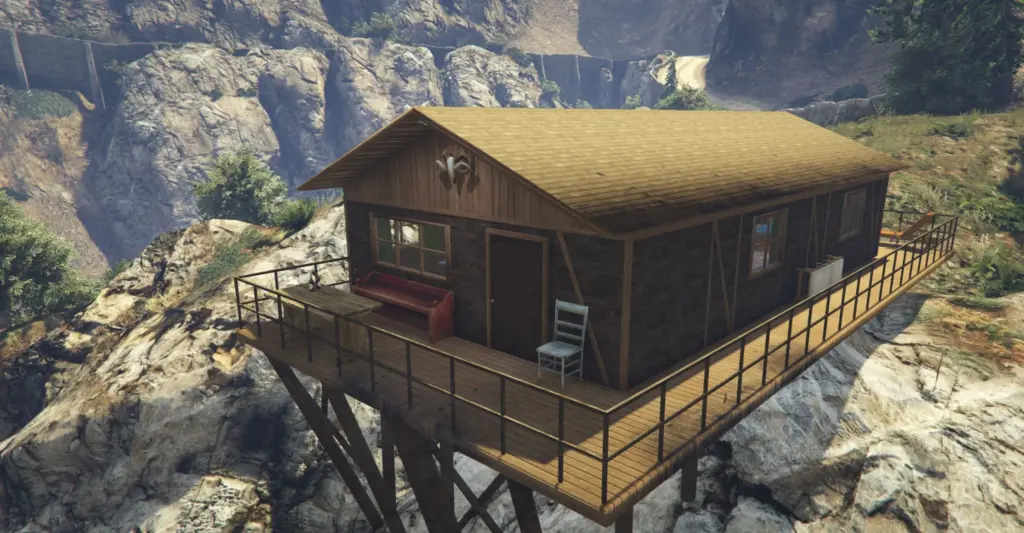 A house above rivers