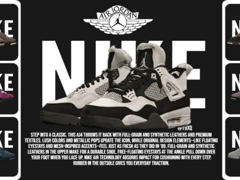 Air Jordan 4 Pack For Franklin