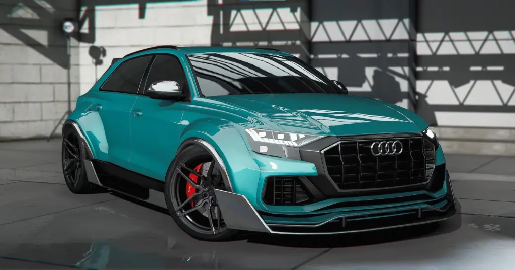 Audi RSQ8 Slammed