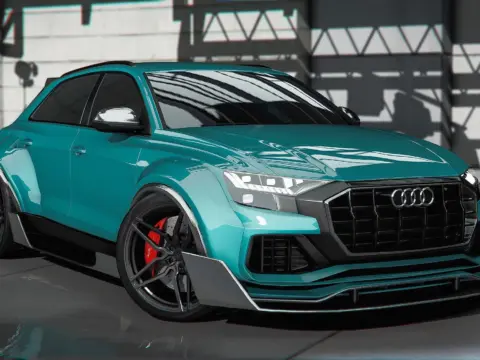Audi RSQ8 Slammed