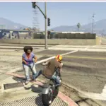 Biker Melee In SP 1.06