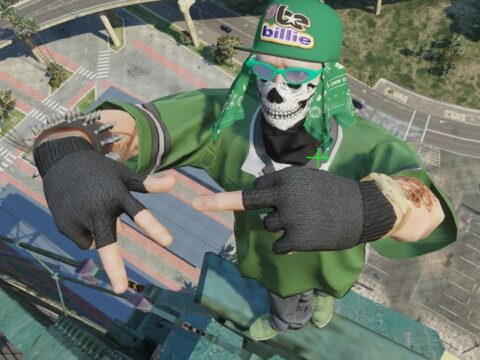 Billie Eilish Bandana Hats for MP Male 1.71