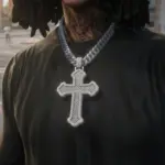 Cross Diamond Necklace