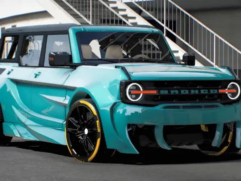 Ford Bronco Ablfug
