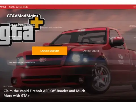 GTA V Mod Swap Mgmt