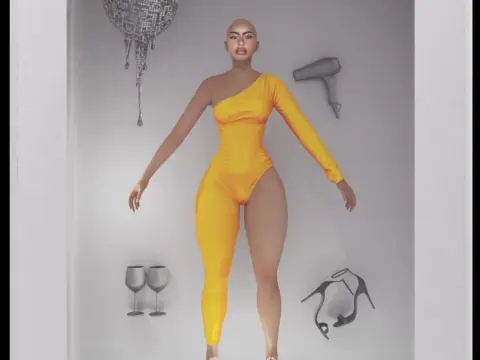 Halfie Jumpsuit for MP Female 1.0