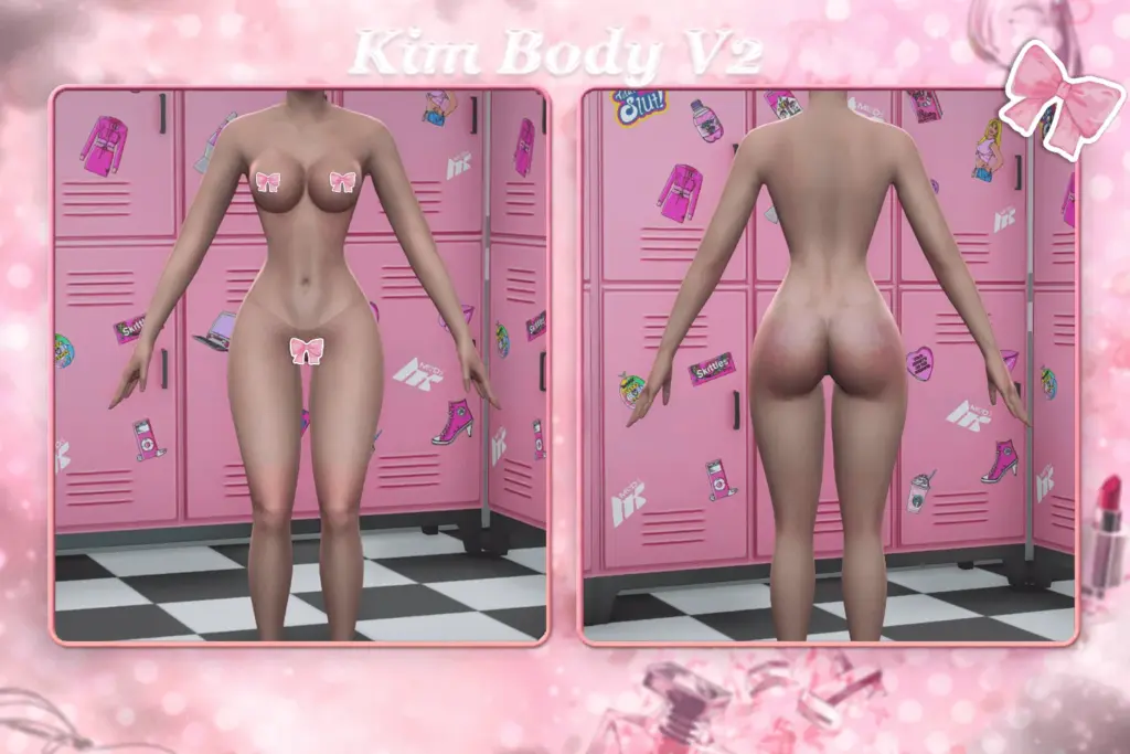 Kim Body V2 - Venom For MP FEMALE