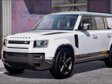 Land Rover Defender 90 V8 Engine