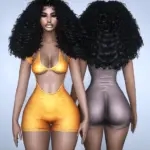 Lily Jumpsuit For MP Female for Juicy Body 1.02