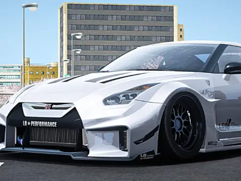 Nissan GTR R35 LBWK Silhouette