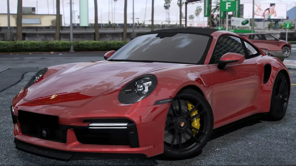Porsche 911 TURBO S Red Scorpion 2021