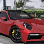 Porsche 911 TURBO S Red Scorpion 20213
