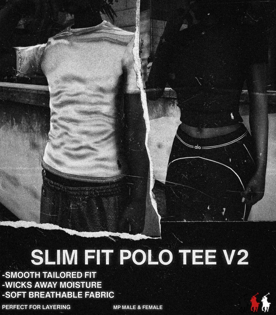 Slim Fit Polo Tee V2 MP Male & Female V1.0