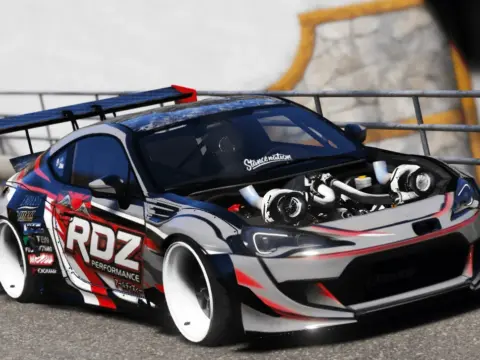 Subaru BRZ Rocket bunny Twin turbo