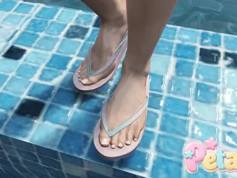 Summer Flip-Flops for MP Female 1.0